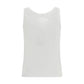 Versace White Cotton Tank Tops