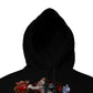 Dolce & Gabbana Black Paradiso Hooded Men Sweatshirt Sweater