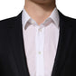 Dolce & Gabbana Black MARTINI Single Breasted Jacket Blazer