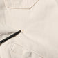 Dolce & Gabbana Off White Cotton Full Zip Denim Men Blouson Jacket