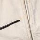 Dolce & Gabbana Off White Cotton Full Zip Denim Men Blouson Jacket