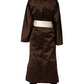 Dolce & Gabbana Brown Cream Lounge Belted Bathrobe Jacket