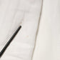 Dolce & Gabbana White Double Breasted Men Trench Coat Jacket