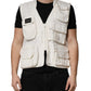 Dolce & Gabbana White Cotton Cargo Men Vest Coat Jacket