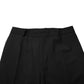 Dolce & Gabbana Black Wool Straight Men Dress Trouser Pants