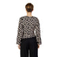 Jacqueline De Yong Beige Polyester Blouse