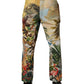 Dolce & Gabbana Multicolor Tropical King Lounge Trouser Pants