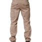 Dolce & Gabbana Beige Straight Cargo Chino Men Trouser Pants