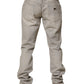 Dolce & Gabbana Light Gray Cotton Straight Denim Trouser Jeans