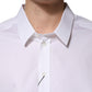 Dolce & Gabbana White SARTORIA Cotton Collared Dress Shirt