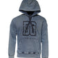 Dolce & Gabbana Blue Cotton Logo Hooded Sweatshirt  Sweater