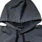 Dolce & Gabbana Blue Cotton Logo Hooded Sweatshirt  Sweater