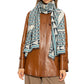Lanvin Blue Wool Scarf