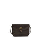 Valentino Garavani Brown Calf Leather Bos Taurus Shoulder Bag