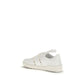 Valentino Garavani White Calf Leather Bos Taurus Low Top Sneakers