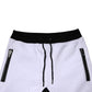 Frankie Morello Black White Skinny Jogger Sweatpants Pants