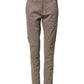Dondup Cotton Stretch Straight Chino Trouser Brown