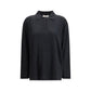 Lisa Yang Gray Cotton Sweatshirt