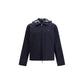 Burberry Blue Polyester Rain Coat