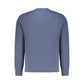 North Sails Blue Cotton Men Sweatshirt