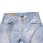 Dondup Light Blue Cotton Stretch Straight Denim Trouser Jeans