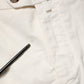 Briglia 1949 White Cotton Straight Fit Chino Trouser Pants