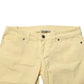 PINKO Yellow Cotton Low Waist Slim Fit Skinny Denim Casual Jeans