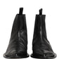Dolce & Gabbana Black Chelsea Men Short Ankle Boots Shoes
