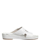 Dolce & Gabbana White DG Cutout Slides Slippers Flats Shoes