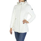 Yes Zee White Polyamide Coat