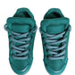 Dolce & Gabbana Teal Portofino Men Low Top Sneakers Shoes