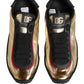 Dolce & Gabbana Multicolor Old Runner Lace Up Sneakers Shoes