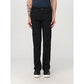 Just Cavalli Black Cotton Straight-Leg Jeans