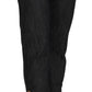 PLEIN SUD Cotton Blue High Waist Straight Cropped Trouser Jeans