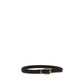 Brunello Cucinelli Black Calf Leather Bos Taurus Regular Belt
