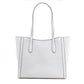 Michael Kors White Canvas Tote Bag