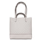 Michael Kors White Leather Tote Bag