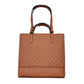 Michael Kors Brown Leather Tote Bag