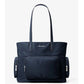 Michael Kors Blue Nylon Tote Bag