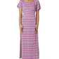 Only Purple Viscose Casual Dress
