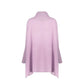 Herno Purple Virgin Wool Poncho