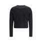 Loulou De Saison Black Cotton Long Sleeve T-Shirt