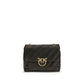 PINKO Bicolor Calf Leather Bos Taurus Shoulder Bag