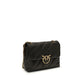 PINKO Bicolor Calf Leather Bos Taurus Shoulder Bag