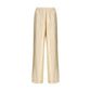 Loulou De Saison Beige Viscose Casual Pants