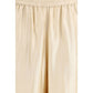 Loulou De Saison Beige Viscose Casual Pants