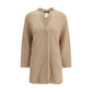 Fabiana Filippi Beige Wool Cardigan