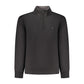 Coveri Moving Black Cotton Men Sweatshirt