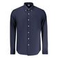 Norway 1963 Blu Cotton Male Shirt