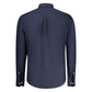 Norway 1963 Blu Cotton Male Shirt